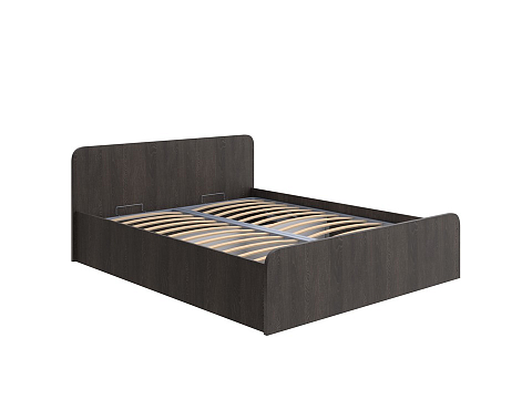 Двуспальная кровать Way Plus с подъемным механизмом - Кровать в эко-стиле с глубоким бельевым ящиком